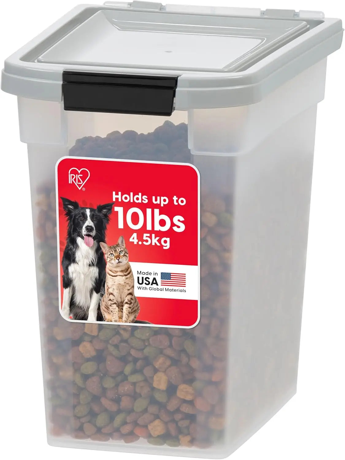 Airtight Pet Food Container. Available in different sizes, and is on Wheels