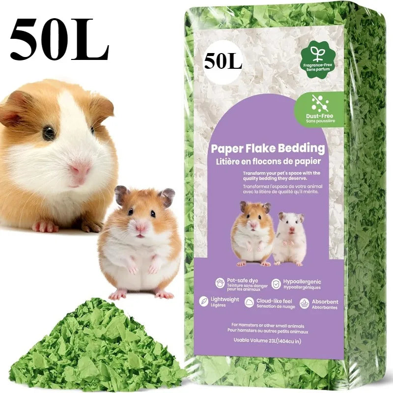 23L/50L Paper Small Pet Bedding