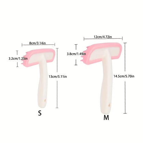 1Pc Detachable Rabbit Massage Hair Removal Comb