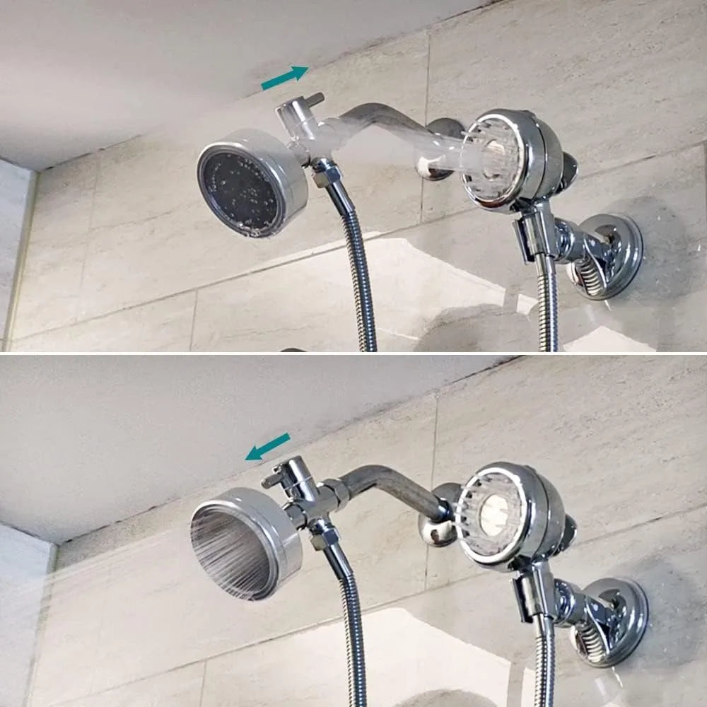 Pet Shower Set with 8.2ft Hose for Bathroom Shower Arm (Suction Holder)