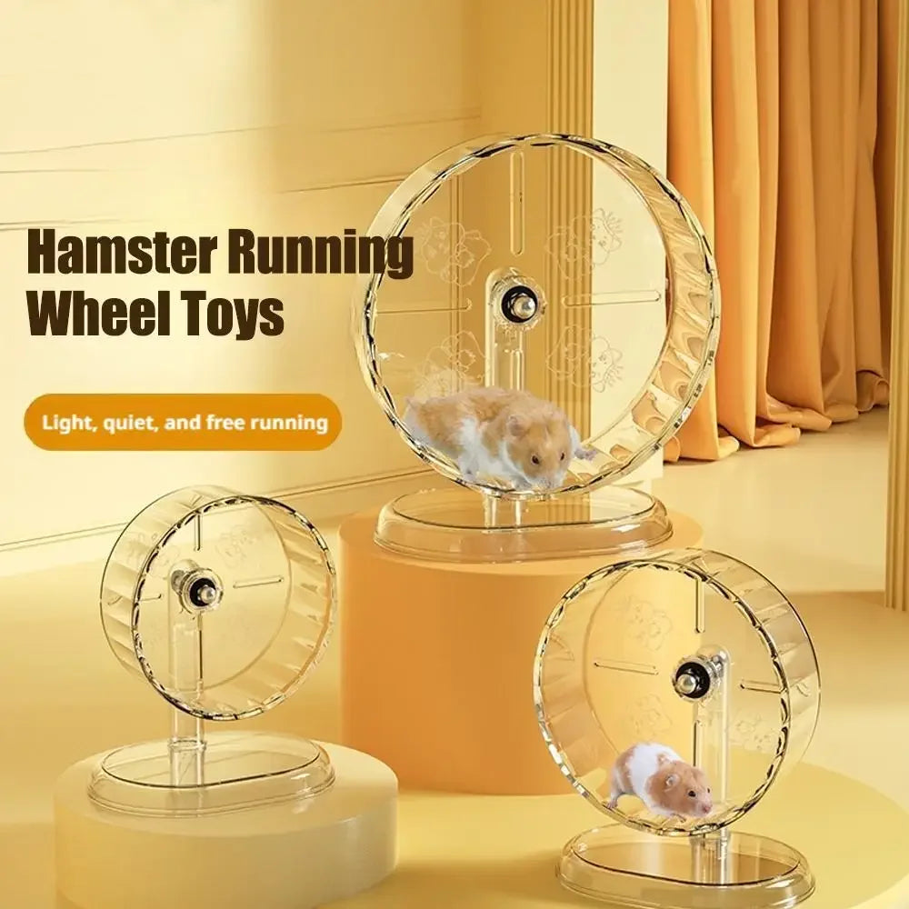 Hamster Transparent Running Wheel Toy
