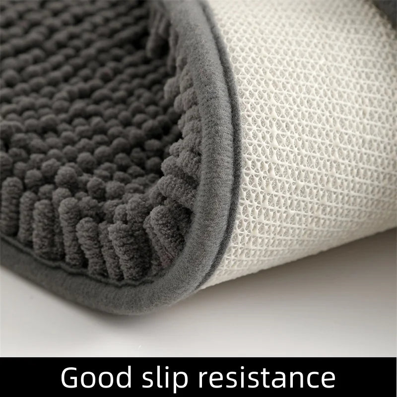 Dog Door Mat For Muddy Paws. Absorbs Moisture And Dirt. Absorbent Non-Slip Washable Mat. Quick Dry Microfiber