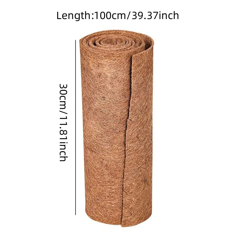 Plant Fiber Roll Natural Reptile Carpet Mat
