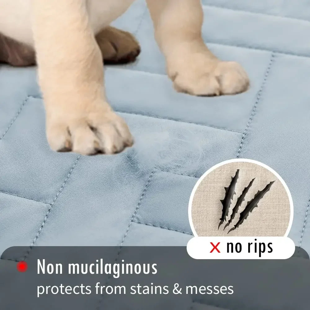 Waterproof Non-Slip Dog Bed Cover and Pet Blanket. Pet Bed Mat for the Car. Incontinence Mattress Protectors. Furniture Couch Cover