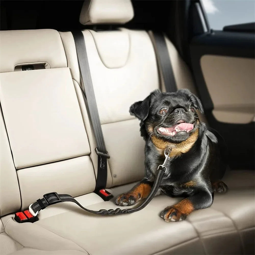 Adjustable Dog Car Seat Belt Harness
