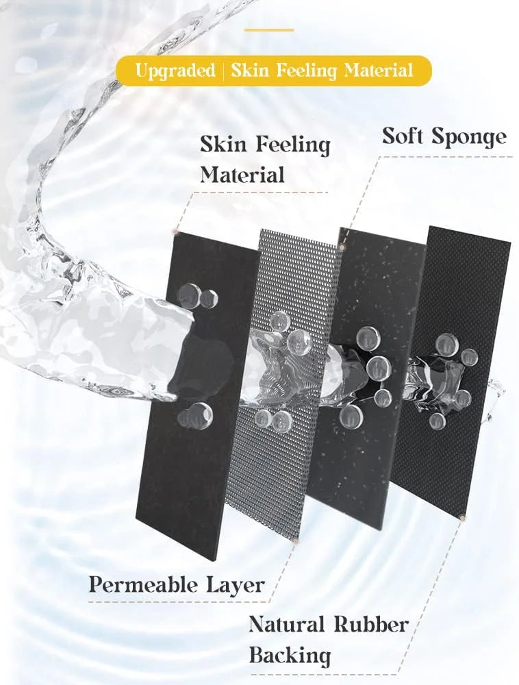 2pcs Bath Mat Rug Rubber Backing Non Slip Quick Dry Absorbent  Bathroom Rugs. Soft Pet Feeding Mat. Washable