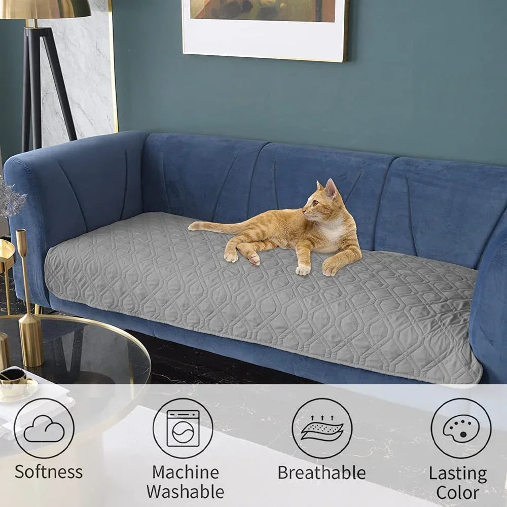 Waterproof Non-Slip Dog Bed Cover and Pet Blanket. Pet Bed Mat for the Car. Incontinence Mattress Protectors. Furniture Couch Cover