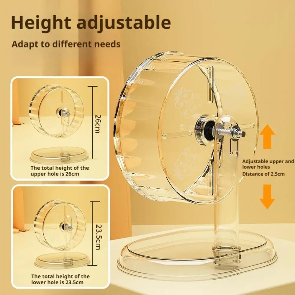 Hamster Transparent Running Wheel Toy