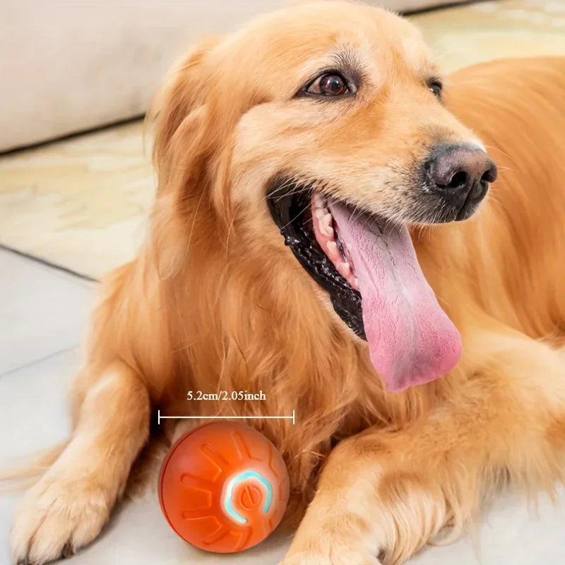1-10PCS Smart Dog Toy Ball. Electronic Interactive Pet Toy Moving Ball.