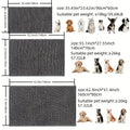 Dog Door Mat For Muddy Paws. Absorbs Moisture And Dirt. Absorbent Non-Slip Washable Mat. Quick Dry Microfiber