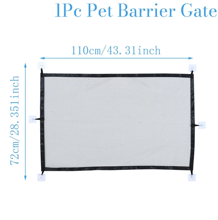 Pet Barrier Fence With 6pcs Hook
