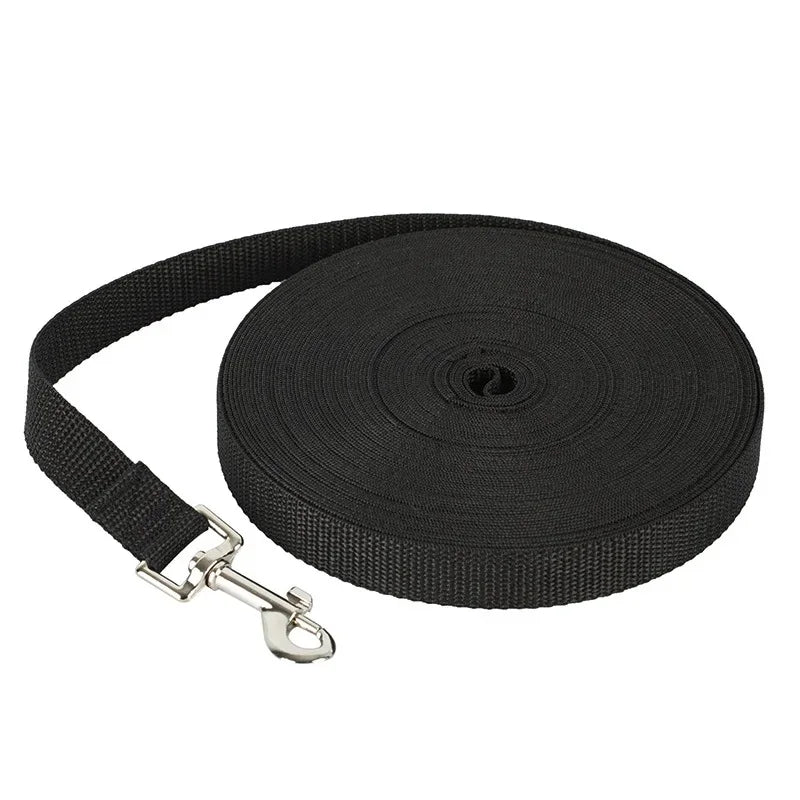 Long Strong Nylon Dog Training Leash For Small To Big Dogs