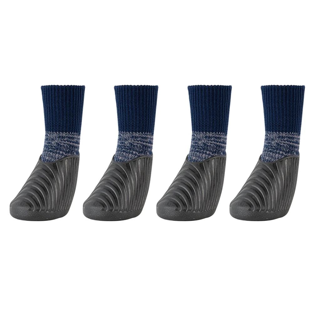 4Pcs Outdoor Pet Dog Boots