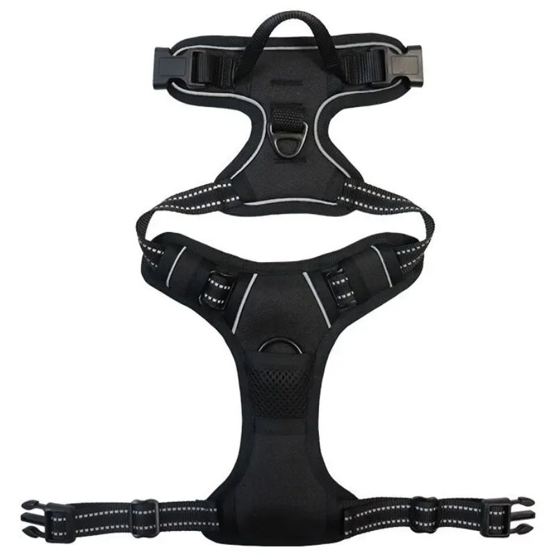 Pet Dog Harness Reflective Adjustable Breathable Vest for Small, Medium, Large Dogs, Cat and Puppy's