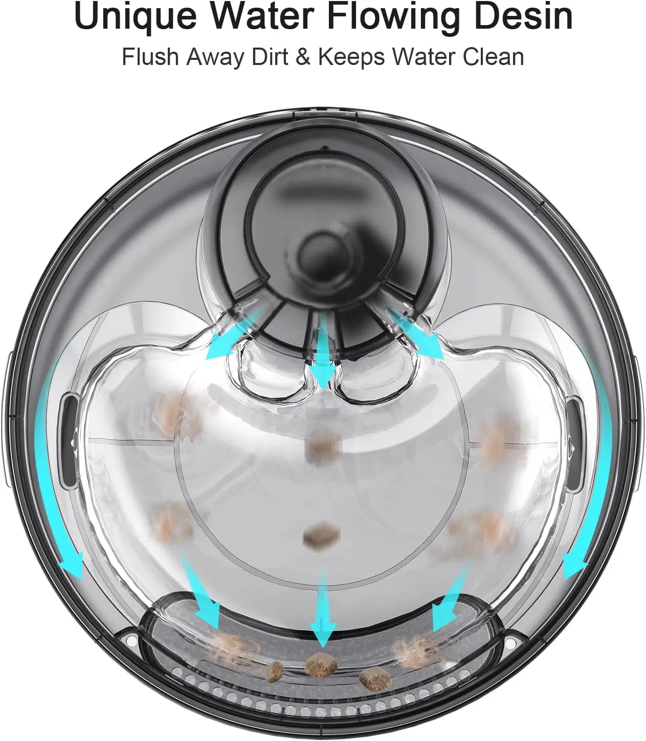 Dog Water Fountain, 170oz/1.3Gallon/5L Large Automatic Pet Water Dispenser