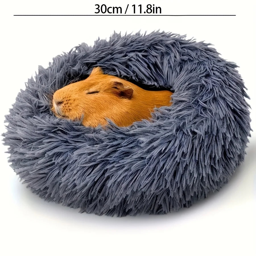 Plush Guinea Pig Bed Soft Hamster Bed