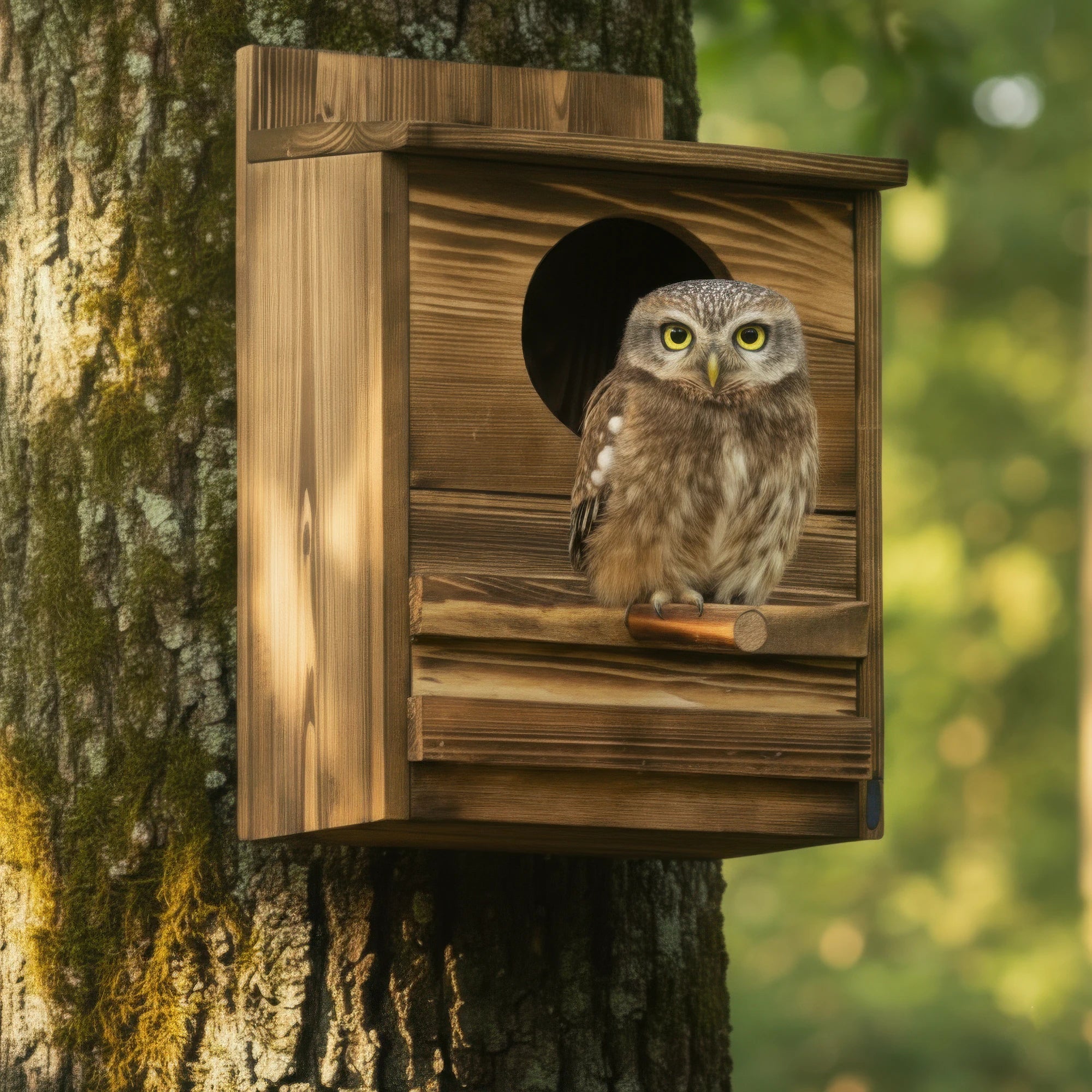 Owl House that is Prebuilt for Outside