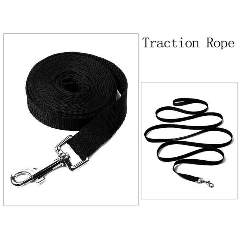 Long Strong Nylon Dog Training Leash For Small To Big Dogs