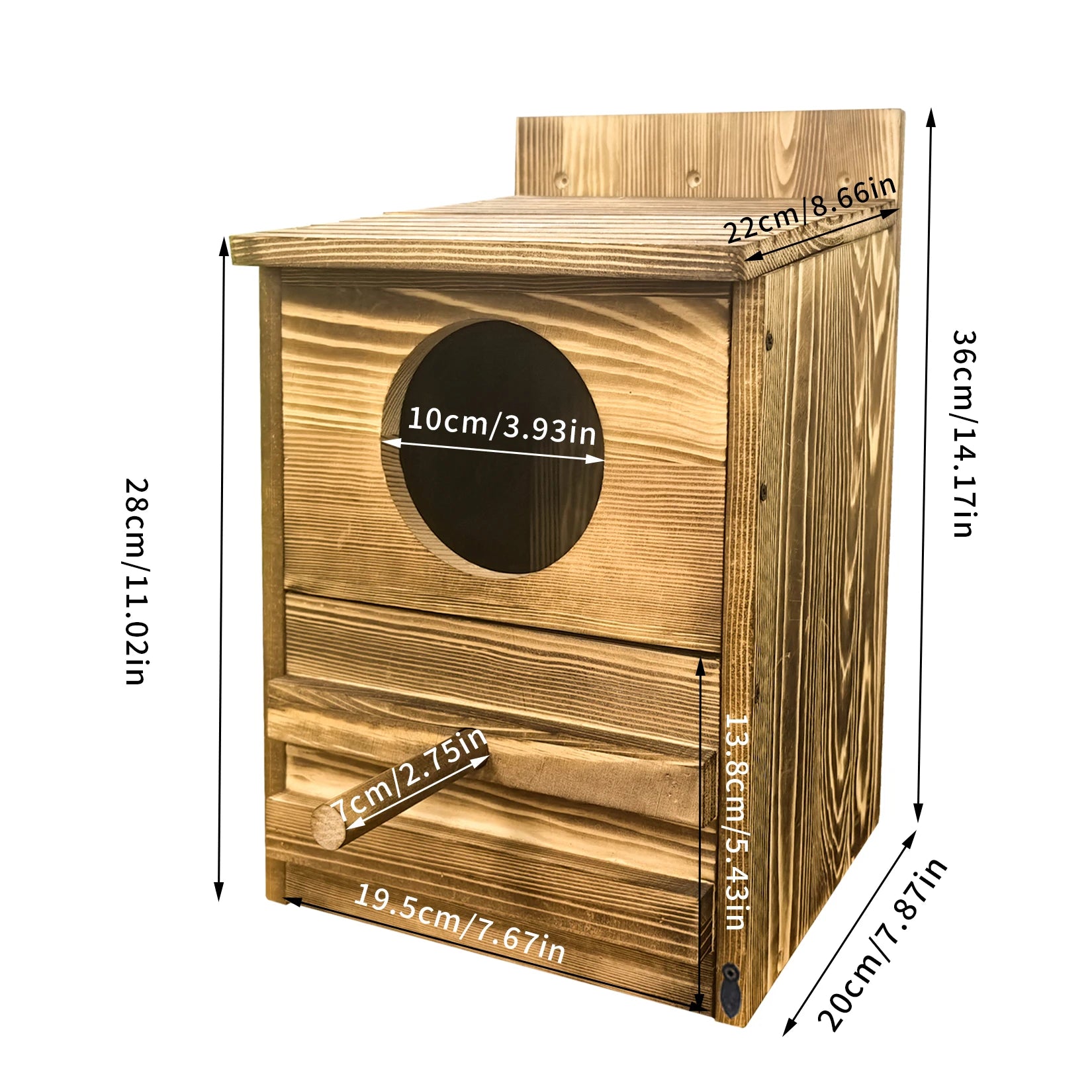 Owl House that is Prebuilt for Outside