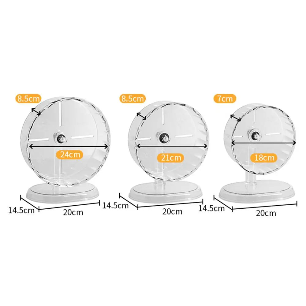Hamster Transparent Running Wheel Toy