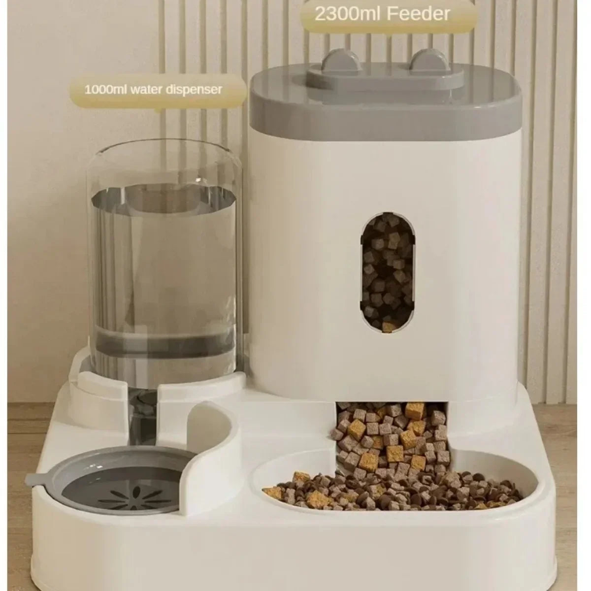 Automatic Dog or Cat Food and Water Bowl
