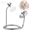 Pet Shower Set with 8.2ft Hose for Bathroom Shower Arm (Suction Holder)