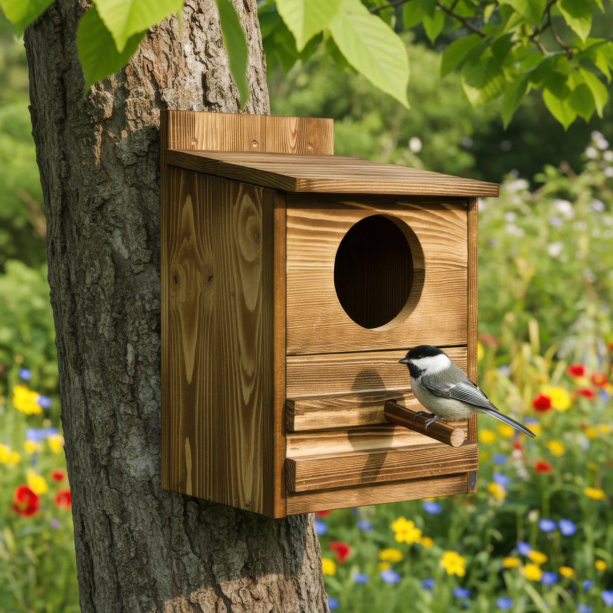 Owl House that is Prebuilt for Outside