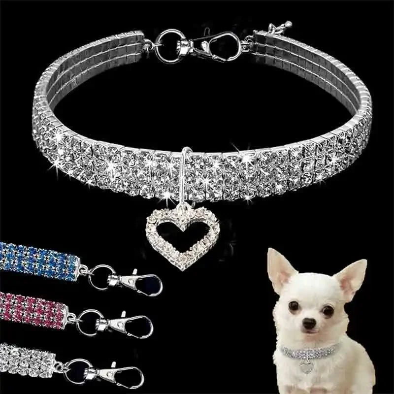 Bling Rhinestone Cat or Dog Collar