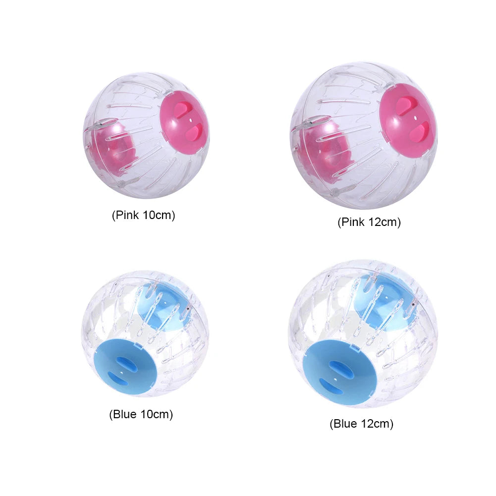 Rat, Small Pet, Rodent, and Mice Ball Balls Toys. 10cm or 12cm and Blue or Pink.