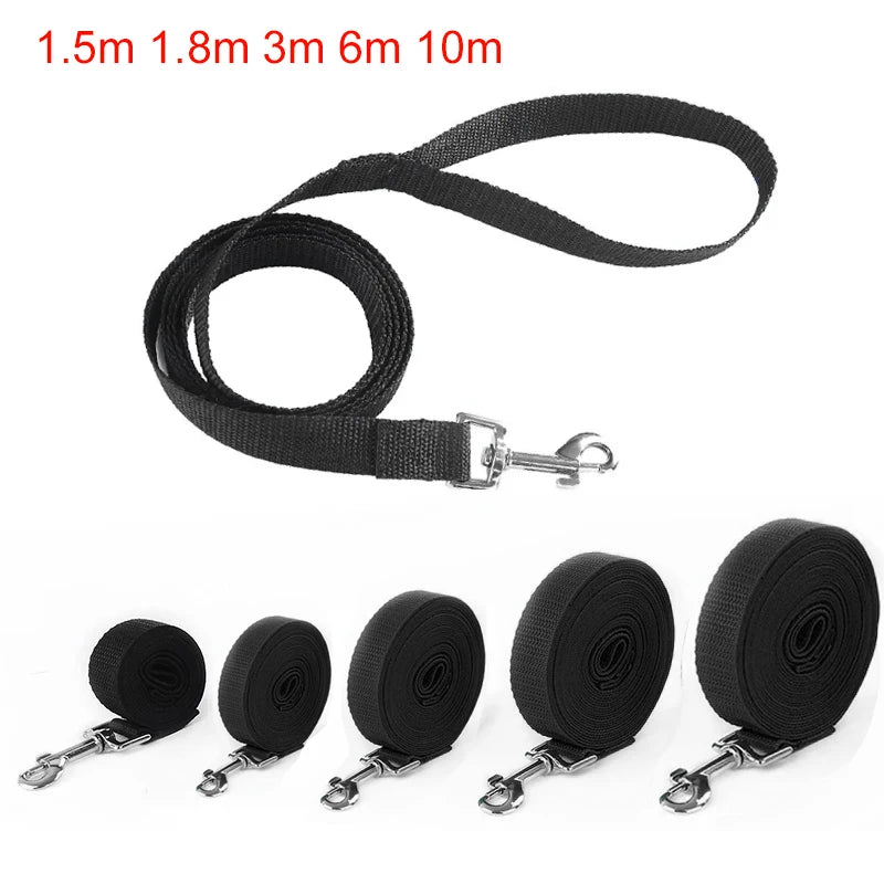 Long Strong Nylon Dog Training Leash For Small To Big Dogs