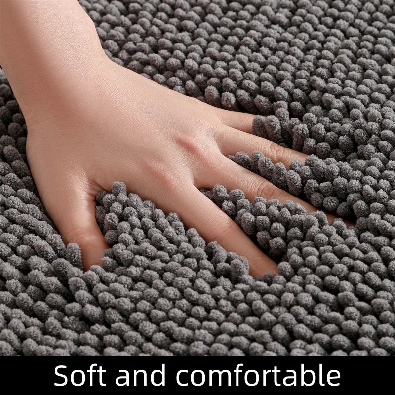 Dog Door Mat For Muddy Paws. Absorbs Moisture And Dirt. Absorbent Non-Slip Washable Mat. Quick Dry Microfiber