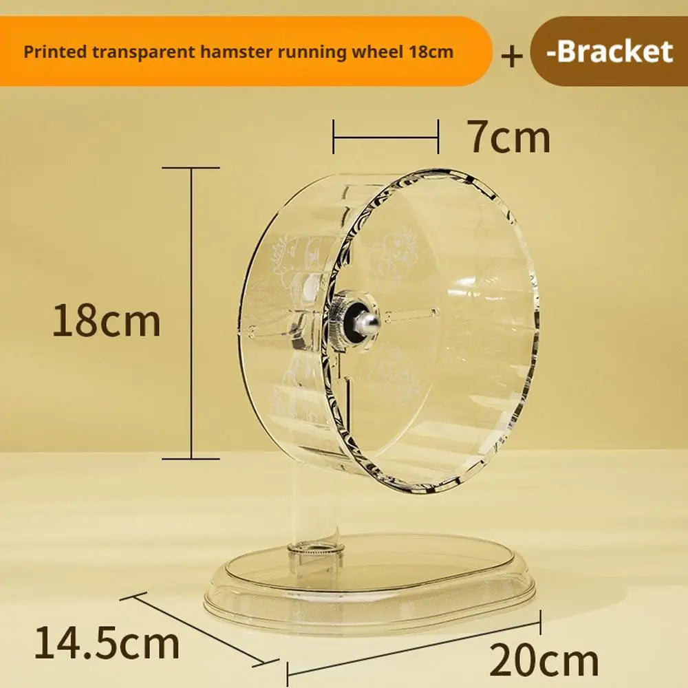 Hamster Transparent Running Wheel Toy