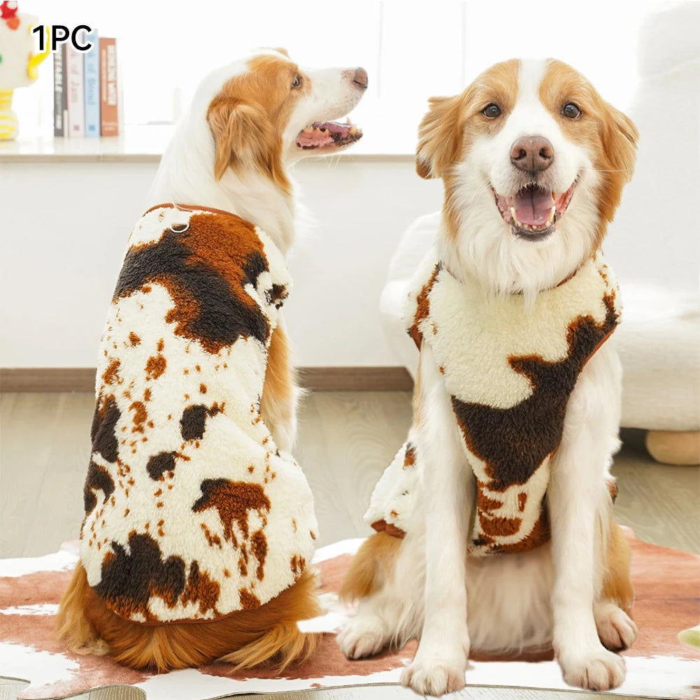 Warm Flannel Coat for Cats or Dogs