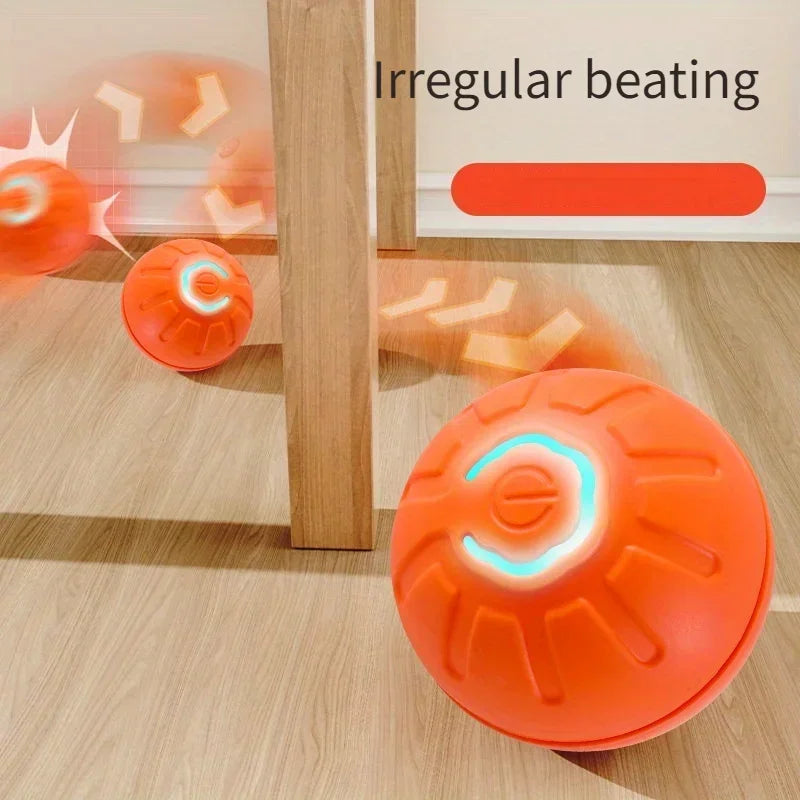 1-10PCS Smart Dog Toy Ball. Electronic Interactive Pet Toy Moving Ball.