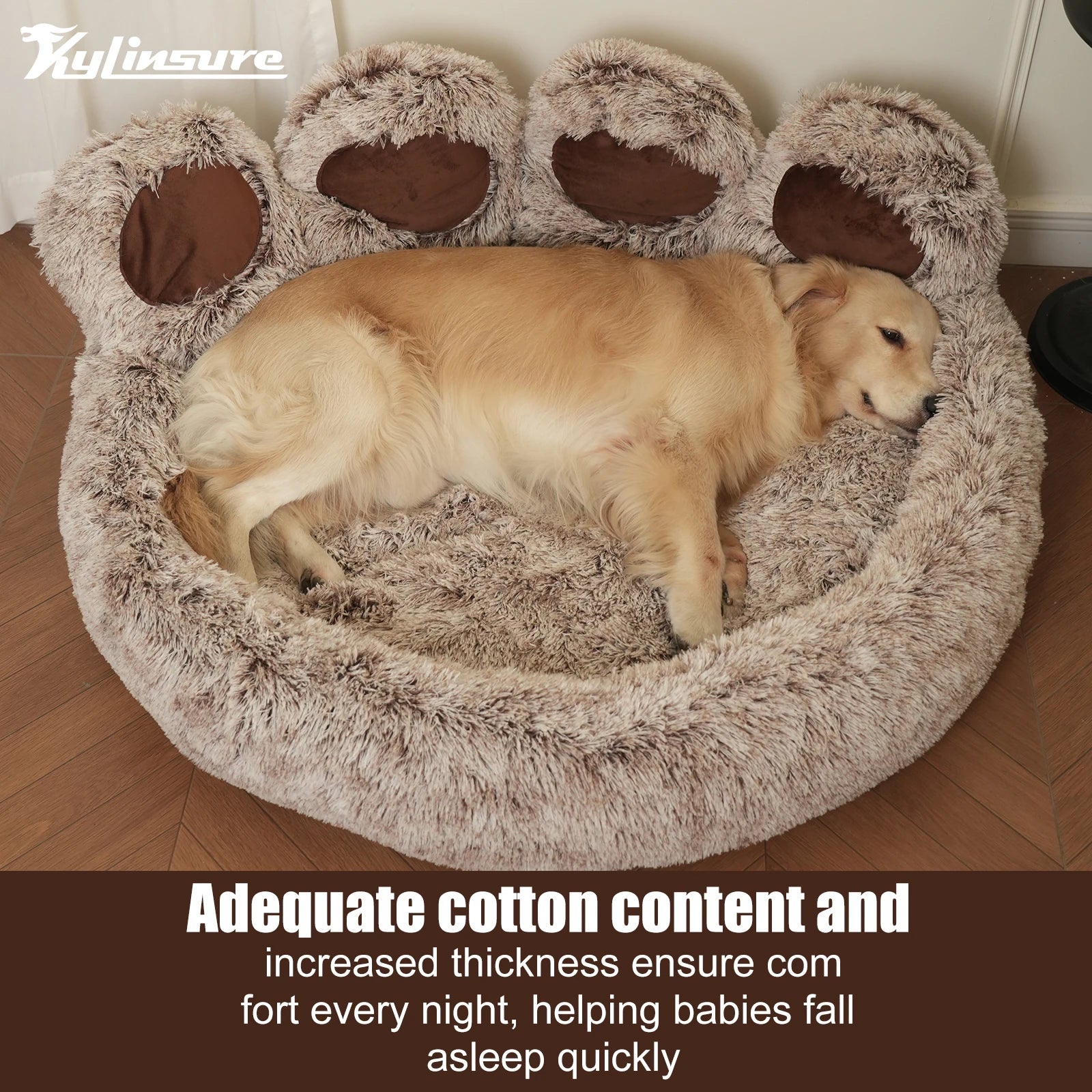 Round Plush Orthopedic Donut Dog & Cat Bed