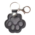 Adorable Paw Print Keychains Commemorative Pet Hair Storage Bag for Pet Lovers