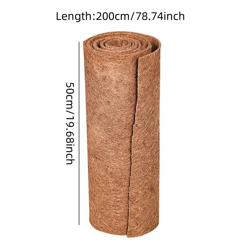 Plant Fiber Roll Natural Reptile Carpet Mat