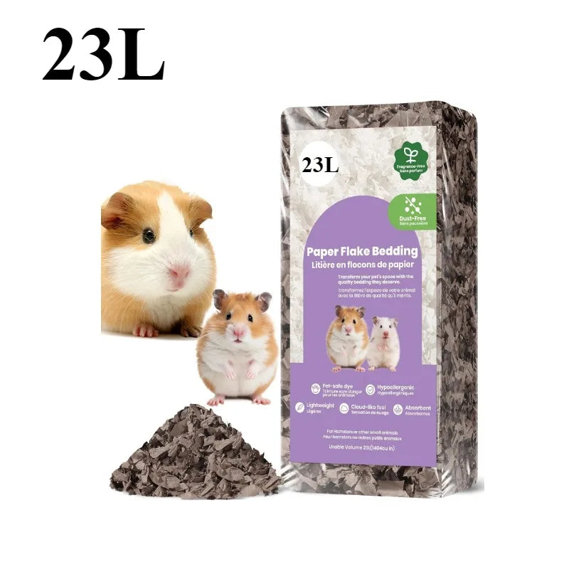 23L/50L Paper Small Pet Bedding