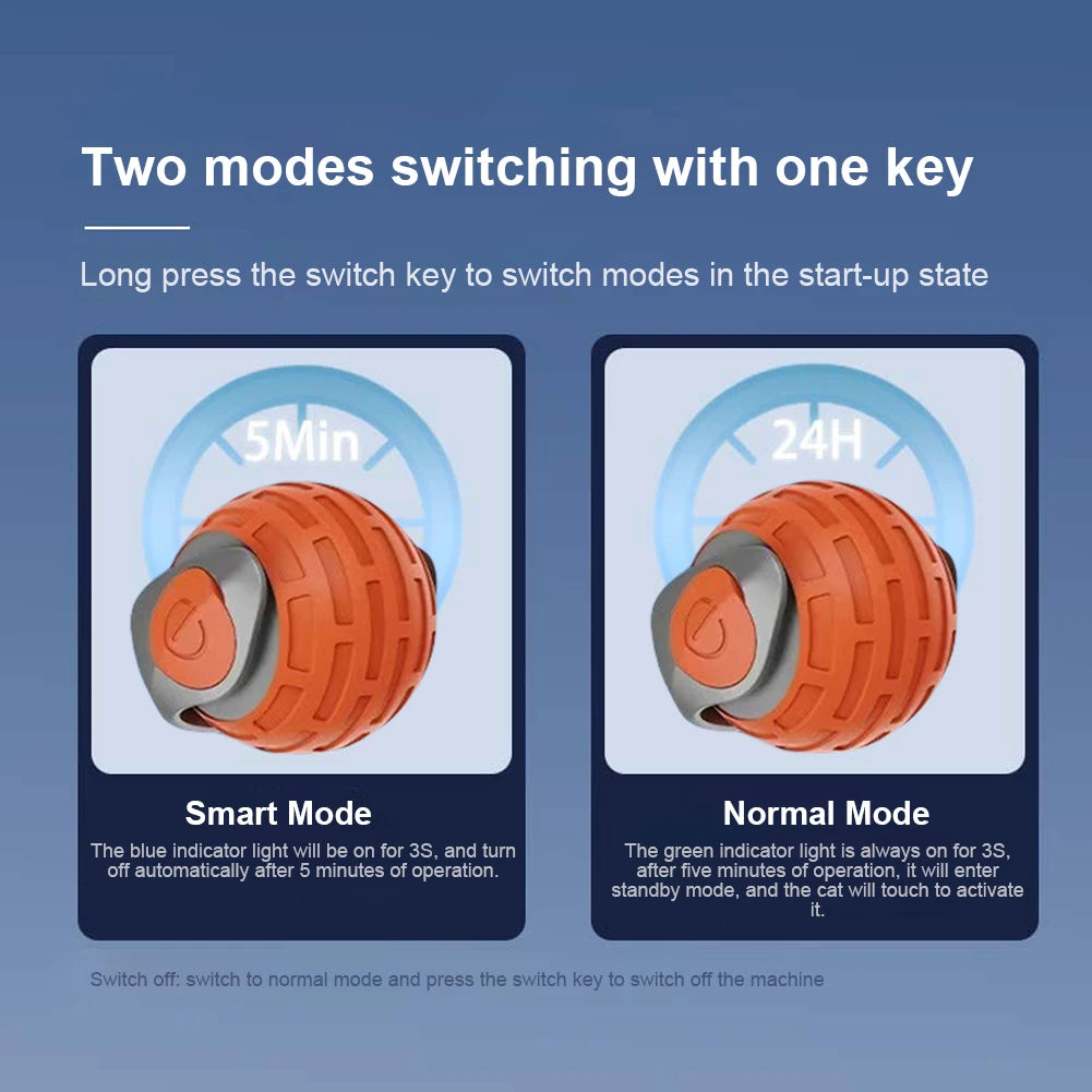 Cat Interactive Ball Toys that is Rechargeable and a Smart Cat Toy.