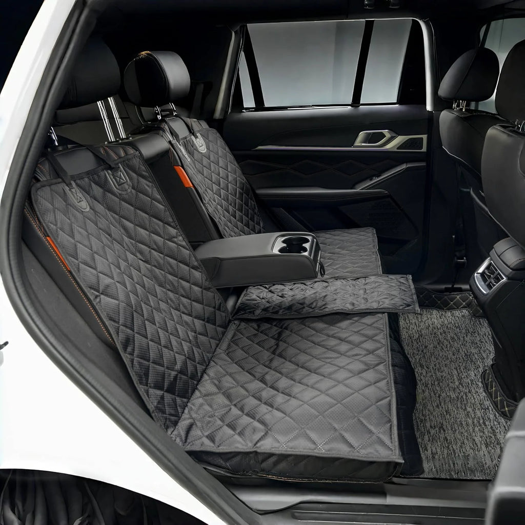 Dog Car Seat Protector. Waterproof Non-Slip Rear Seat Cover