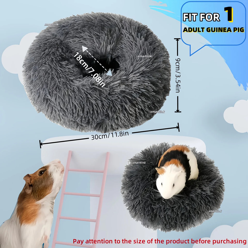 Plush Guinea Pig Bed Soft Hamster Bed