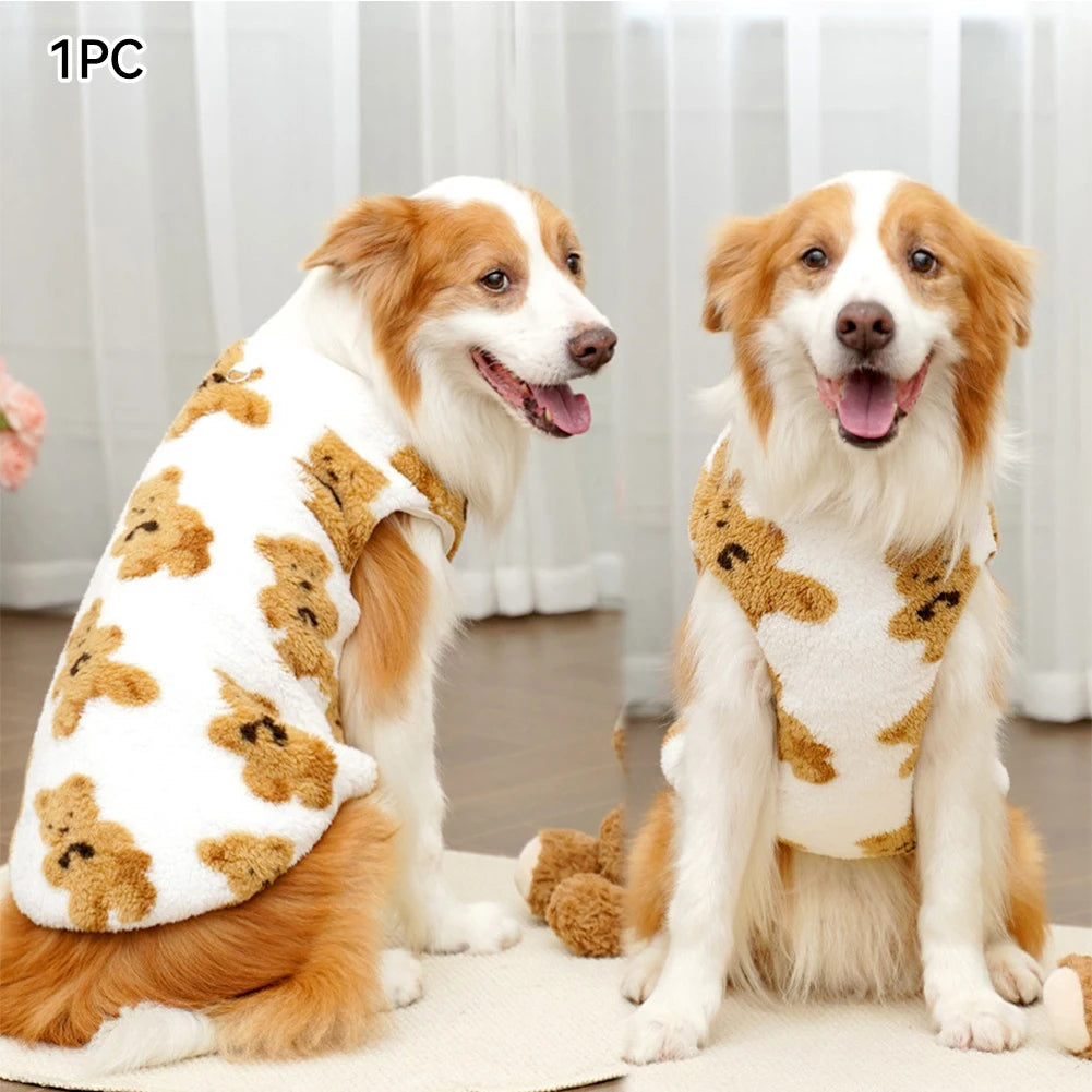 Warm Flannel Coat for Cats or Dogs
