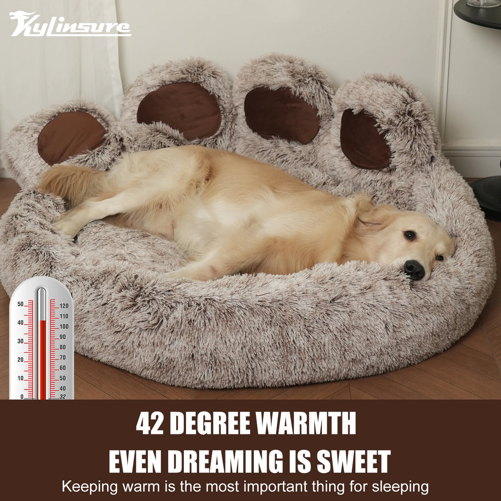 Round Plush Orthopedic Donut Dog & Cat Bed