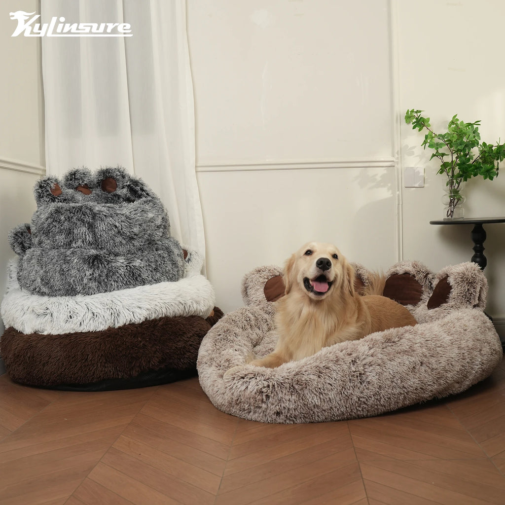 Round Plush Orthopedic Donut Dog & Cat Bed