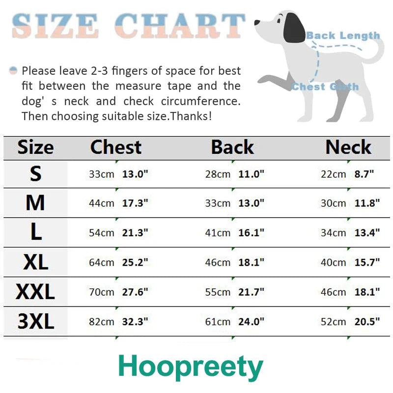 Dog Jumpsuit Suit  for Small, Medium and Large Dogs