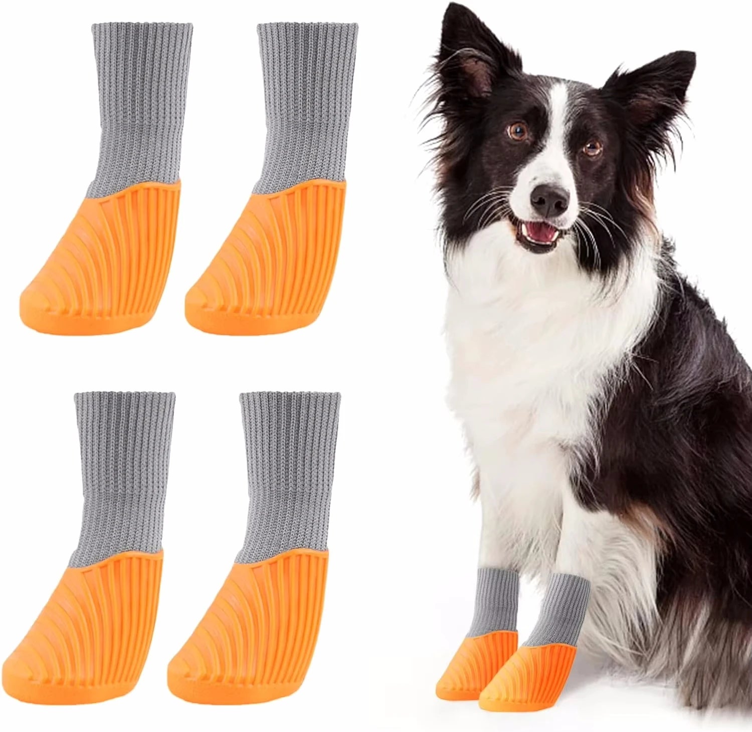 4Pcs Outdoor Pet Dog Boots