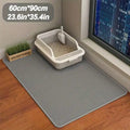Extra-Large Double-Layer Washable EVA Cat Litter Mat