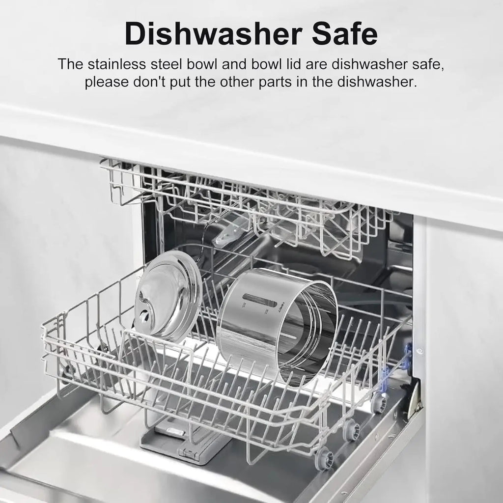 Cat Water Fountain. Stainless Steel, 50oz/1.5L, Dishwasher Safe. Pet Water Fountain with Visible Window Light for Cats