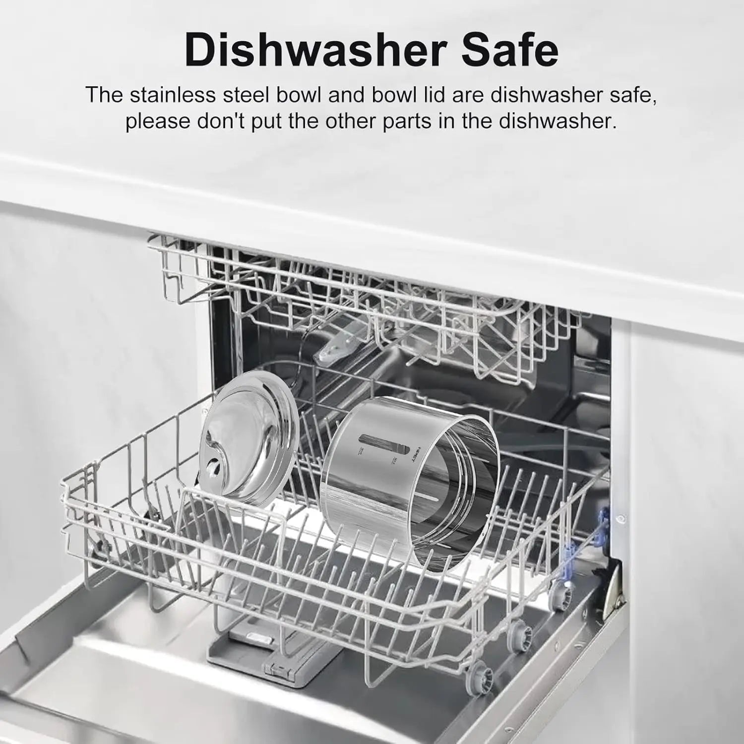 Cat Water Fountain. Stainless Steel, 50oz/1.5L, Dishwasher Safe. Pet Water Fountain with Visible Window Light for Cats