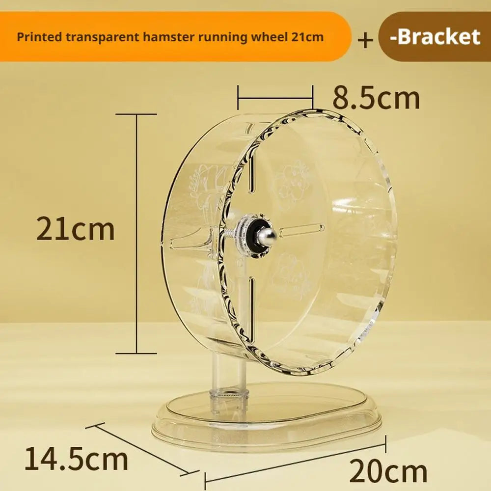Hamster Transparent Running Wheel Toy